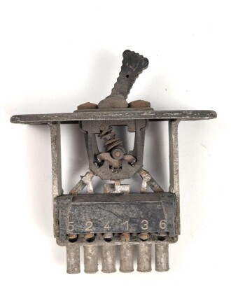Me262, Waldwerk Kuno. Kippwechselschalter Siemens ,  Grob gereinigt.