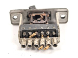 Me262, Waldwerk Kuno. Kippwechselschalter Siemens ,  Grob gereinigt.