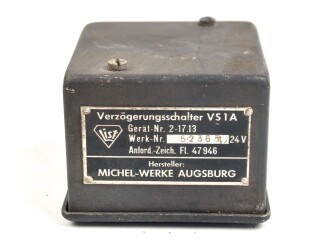 Me262, Waldwerk Kuno. Verzögerungsschalter VS1A, Fl 47946 ,  Grob gereinigt.