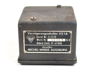 Me262, Waldwerk Kuno. Verzögerungsschalter VS1A, Fl...