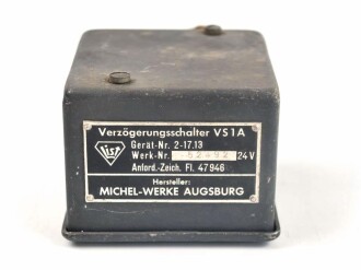 Me262, Waldwerk Kuno. Verzögerungsschalter VS1A, Fl 47946 ,  Grob gereinigt.