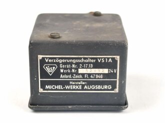 Me262, Waldwerk Kuno. Verzögerungsschalter VS1A, Fl...