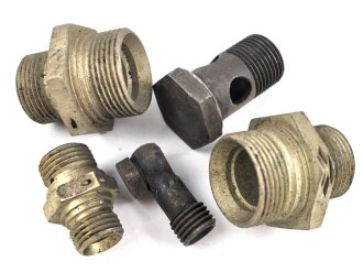 Me262, Waldwerk Kuno. Konvolut Kleinteile, grob gereinigt