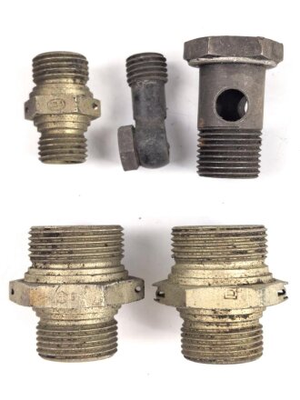 Me262, Waldwerk Kuno. Konvolut Kleinteile, grob gereinigt