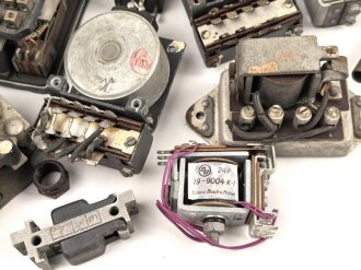 Me262, Waldwerk Kuno. Konvolut Bauteile aller Art, grob gereinigt