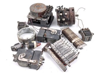 Me262, Waldwerk Kuno. Konvolut Bauteile aller Art, grob gereinigt