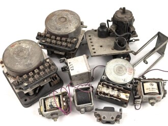 Me262, Waldwerk Kuno. Konvolut Bauteile aller Art, grob gereinigt