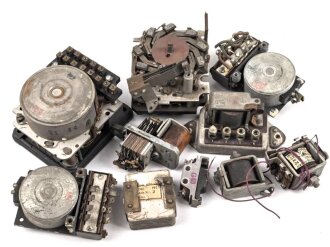 Me262, Waldwerk Kuno. Konvolut Bauteile aller Art, grob gereinigt