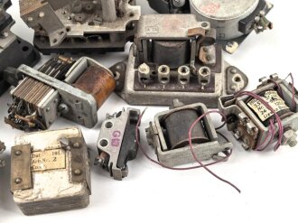 Me262, Waldwerk Kuno. Konvolut Bauteile aller Art, grob gereinigt