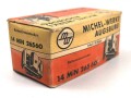 Me262, Waldwerk Kuno. 10 Stück Reihentrennstecker " 14 MIN 265 60" in originaler Umverpackung der " Michel-Werke Augsburg"