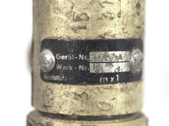 Me262, Waldwerk Kuno. Druckventil Gerät Nr. 9-1767 A, grob gereinigt