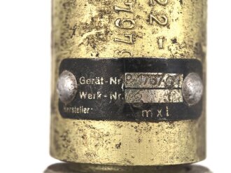 Me262, Waldwerk Kuno. Druckventil Gerät Nr. 9-1767 01, grob gereinigt
