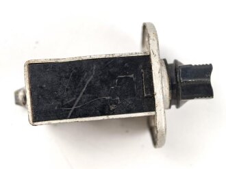 Me262, Waldwerk Kuno. Sicherungselement " u.MG" Gerät Nummer 126-608. Mit Sicherung, grob gereinigt