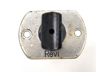 Me262, Waldwerk Kuno. Sicherungselement " Revi" Gerät Nummer 126-608. Mit Sicherung, grob gereinigt