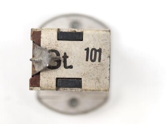 Me262, Waldwerk Kuno. Sicherungselement "l.FF" unvollständig, grob gereinigt