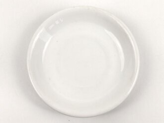 Heer, Kantinenporzellan Tassenunterteller, Hersteller Hutschenreuther Hohenberg Germany 1941, Durchmesser 14cm, gebraucht
