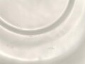 Deutsche Arbeitsfront, Kantinenporzellan Tassenunterteller, Hersteller Hutschenreuther Hhenberg Germany, Durchmesser 16cm, gebraucht