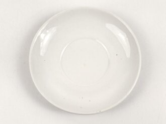 Deutsche Arbeitsfront, Kantinenporzellan Tassenunterteller, Hersteller TK Thum, Durchmesser 16cm, gebraucht