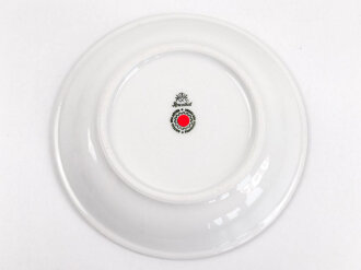 Deutsche Arbeitsfront, Kantinenporzellan kleine Schale, Hersteller Rosenthal, Durchmesser 17cm, gebraucht