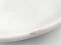 Deutsche Arbeitsfront, Kantinenporzellan kleine Schale, Hersteller KPM, Durchmesser 16cm, gebraucht