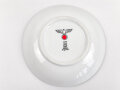 Heer, Kantinenporzellan kleine Schale, Hersteller PMR Bavaria Jaeger & Co 1938, Durchmesser 17cm, gebraucht