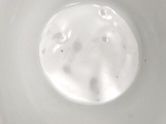 Deutsche Arbeitsfront, Kantinenporzellan Sauciere, Hersteller Rosenthal. Gesamtlänge 18cm, gebraucht