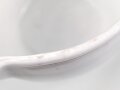 Deutsche Arbeitsfront, Kantinenporzellan Sauciere, Hersteller Rosenthal. Gesamtlänge 18cm, gebraucht