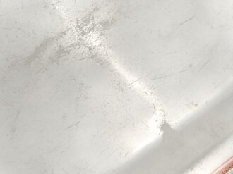 Deutsche Arbeitsfront, Kantinenporzellan kleine Vorlegeplatte, Hersteller Rosenthal. Gesamtlänge 25,5cm, gebraucht
