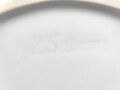 Deutsche Arbeitsfront, Kantinenporzellan kleine Vorlegeplatte, Hersteller Rosenthal. Gesamtlänge 25,5cm, gebraucht