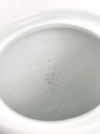 Reichsarbeitsdienst Heer, Kantinenporzellan Kaffeekanne, Hersteller Bohemia 1941, Höhe 18cm, gebraucht