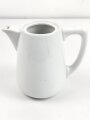 Reichsarbeitsdienst Heer, Kantinenporzellan Kaffeekanne, Hersteller Bohemia 1941, Höhe 18cm, gebraucht