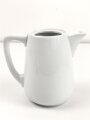 Reichsarbeitsdienst Heer, Kantinenporzellan Kaffeekanne, Hersteller Bohemia 1941, Höhe 18cm, gebraucht
