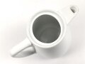 Reichsarbeitsdienst Heer, Kantinenporzellan Kaffeekanne, Hersteller Bohemia 1941, Höhe 18cm, gebraucht