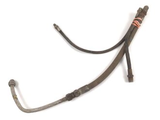 Me262, Waldwerk Kuno. Drei Schläuche, der längste mißt etwa 77cm, ungereinigt