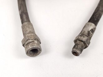 Me262, Waldwerk Kuno. Drei Schläuche, der längste mißt etwa 77cm, ungereinigt