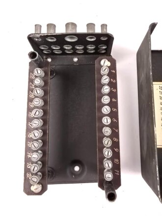 Me262, Waldwerk Kuno. Verteilerkasten Gerät Nr. 102-29076. Grob gereinigt