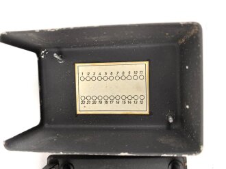 Me262, Waldwerk Kuno. Verteilerkasten Gerät Nr. 102-29076. Grob gereinigt