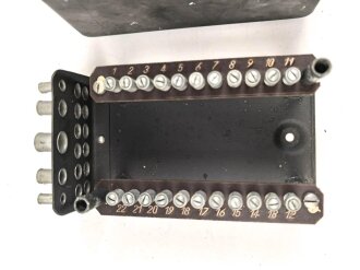 Me262, Waldwerk Kuno. Verteilerkasten Gerät Nr. 102-29076. Grob gereinigt