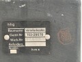 Me262, Waldwerk Kuno. Verteilerkasten Gerät Nr. 102-29076. Grob gereinigt