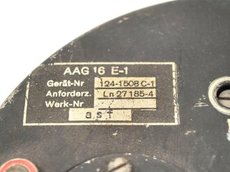Me262, Waldwerk Kuno. Antennenanpassgerät AAG 16...