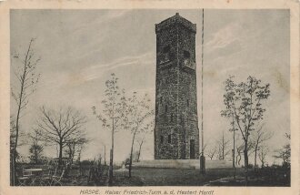 Ansichtskarte "Haspe Kaiser Friedrich Turm an der...