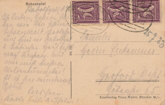 Ansichtskarte "Hohentwiel"