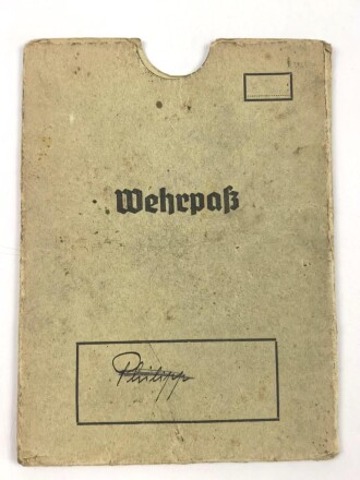 Wehrpaß Hülle