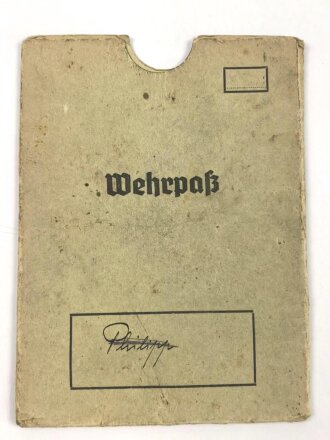Wehrpaß Hülle