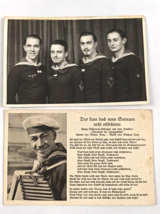 Kriegsmarine Wehrpaß, eingestellt am 14.4.1939 bei 8.Schiffsstammabteilung Leer.