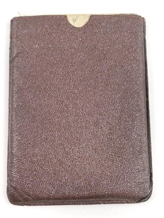 Kriegsmarine Wehrpaß, eingestellt am 14.4.1939 bei 8.Schiffsstammabteilung Leer.