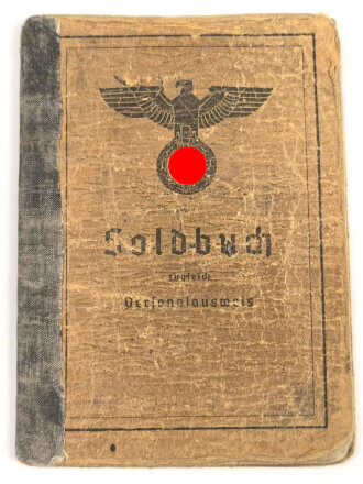 Soldbuch Heer, ausgestellt am 28. September 1943 bei...