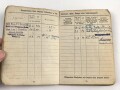 Soldbuch Heer, ausgestellt am 28. September 1943 bei Landes Schützen Ersatz und Ausbildungs Btl. 4.