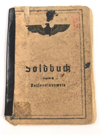 Soldbuch Heer, ausgestellt  am 15. Juli 1941 bei Infanterie Ersatz Batl. 17.