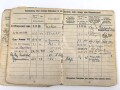 Soldbuch Heer, ausgestellt  am 15. Juli 1941 bei Infanterie Ersatz Batl. 17.